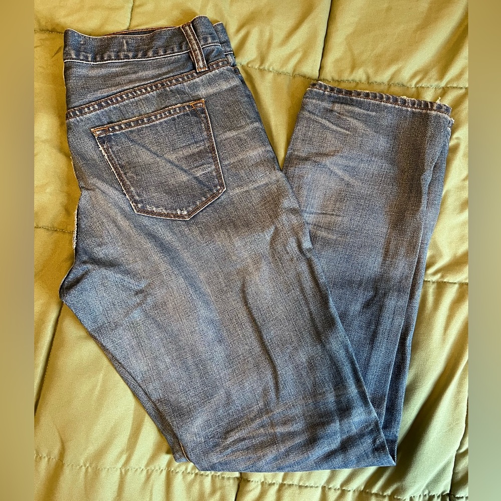J Crew Slim Broken in Boyfriend Jeans